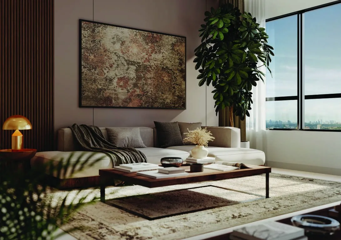 Alora Residences Type C living room